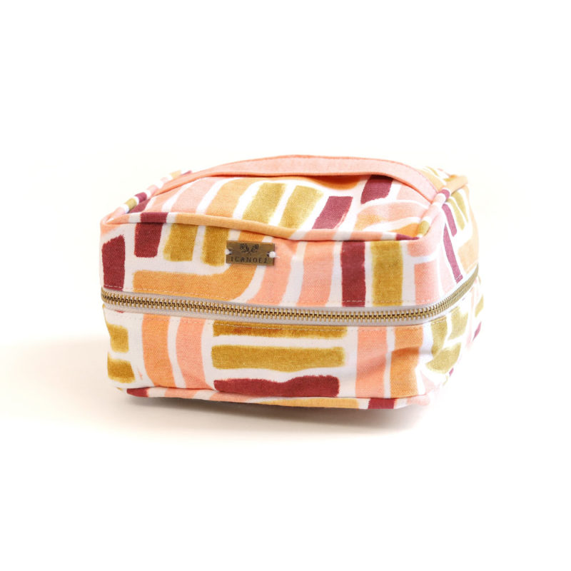 Sunset Stripe Cosmetic Pouch