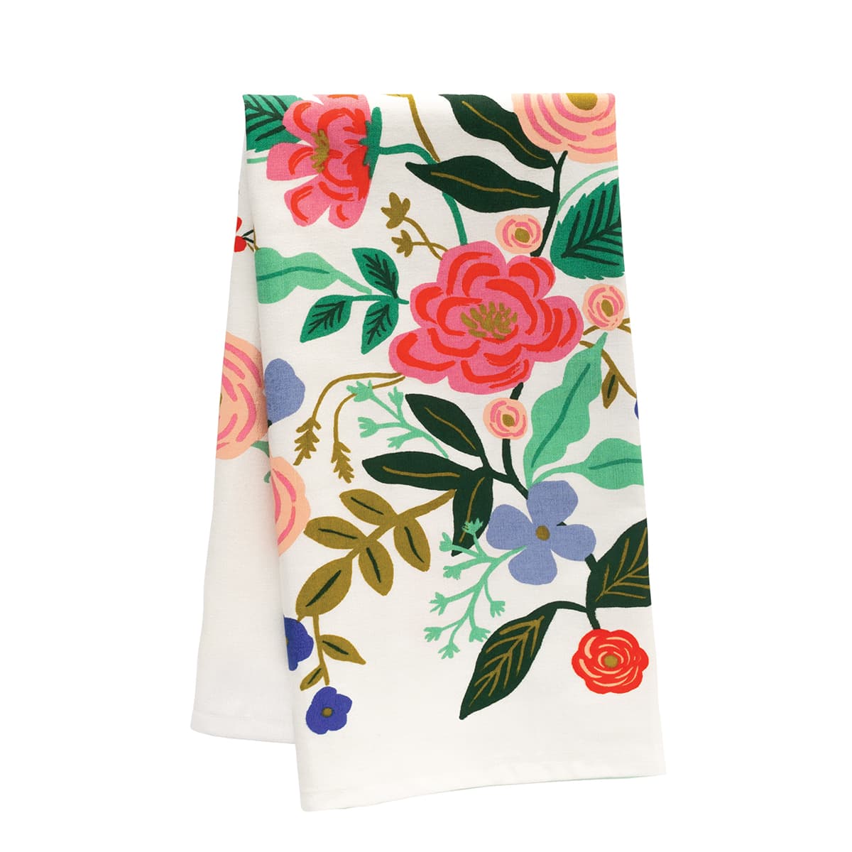 Floral Vines Tea Towel