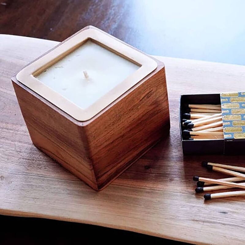 Wine Under the Tree : ReWined Square Barrel Aged Candle