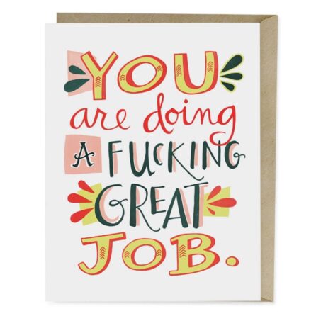 Great Job Greeting Card