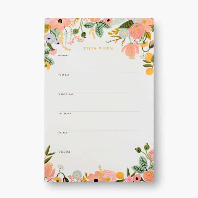Garden Party Pastel Memo Notepad