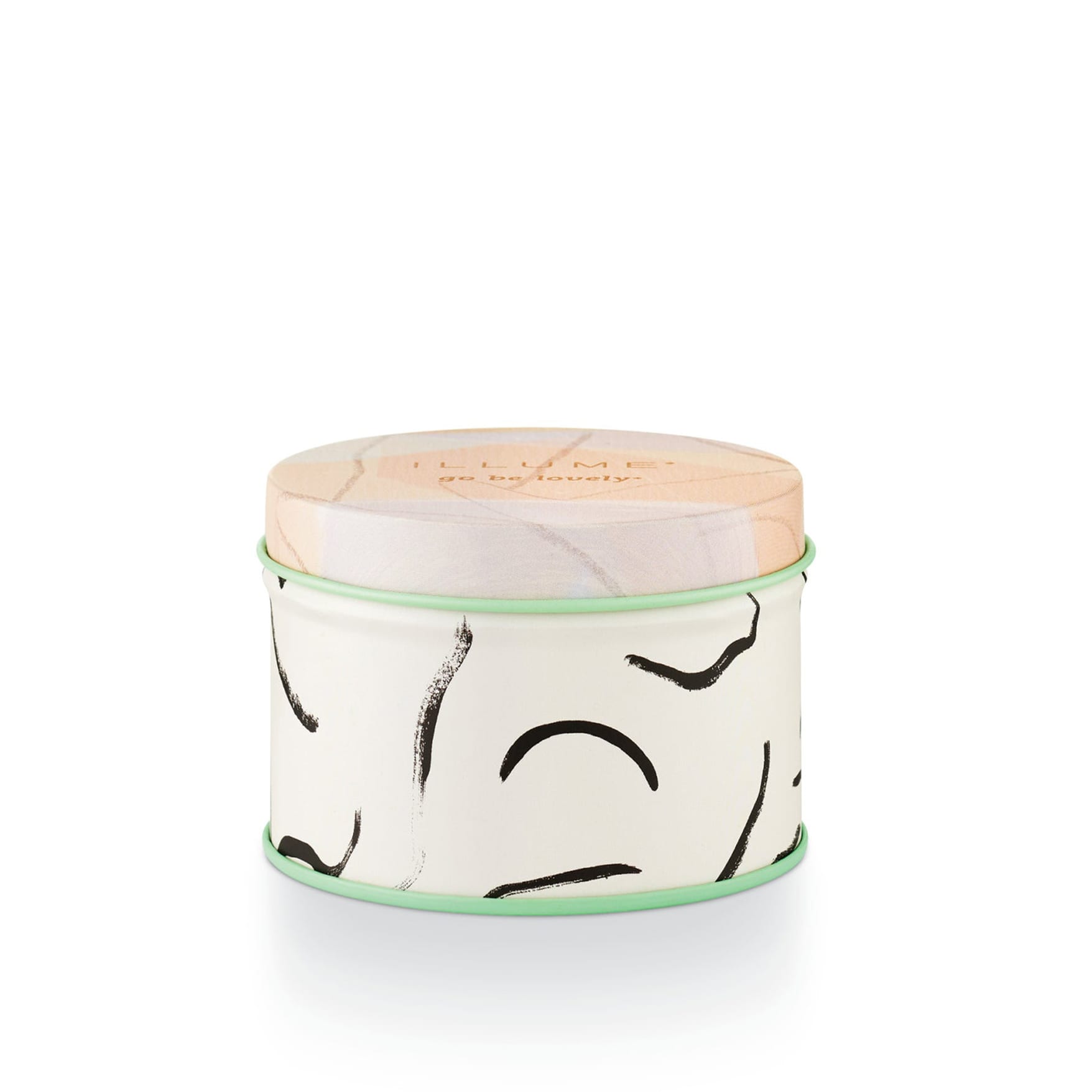 Small Fleur Tin Candle