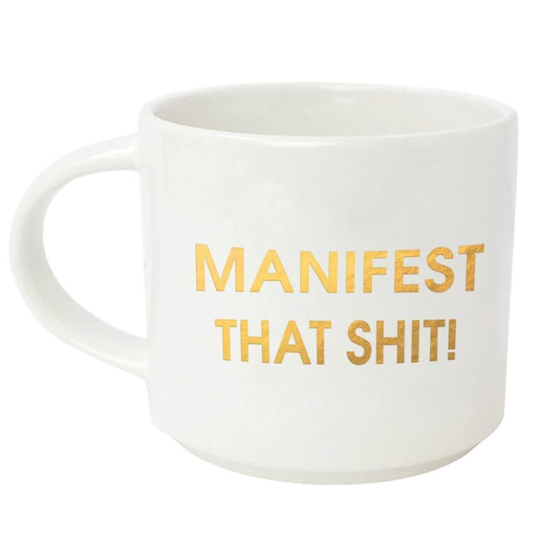 Manifest That Shit Stackable Mug