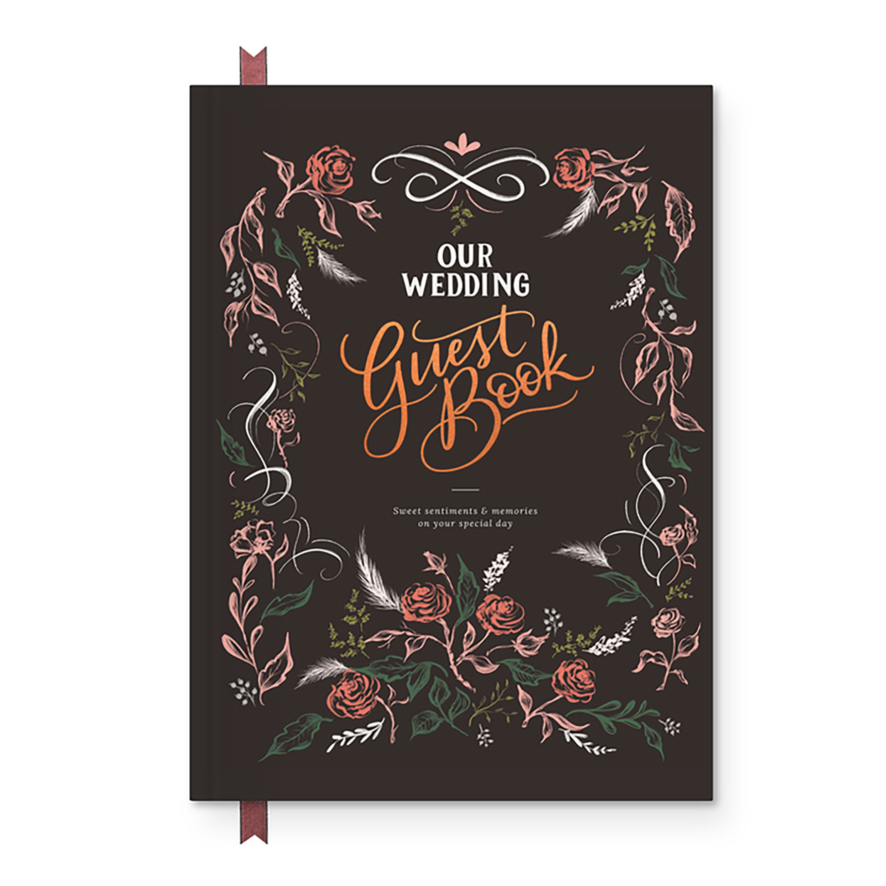 Interactive Wedding Guestbook Black Ruff House Paperie