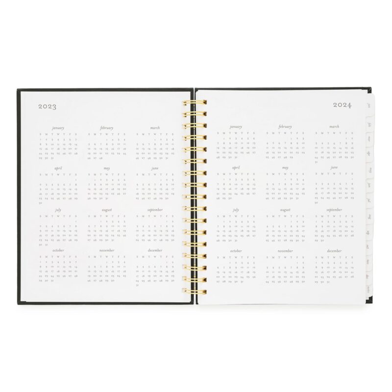 2023 Black Scatter Dot Spiral Planner - Image 5