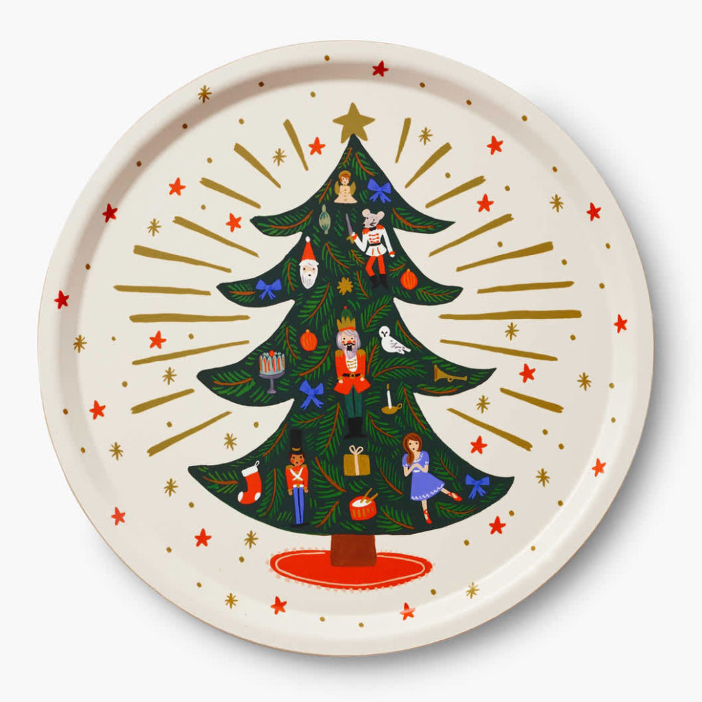 Holiday Tree Serving Tray Ruff House Paperie