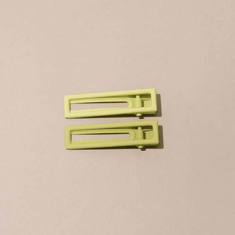 Lu Lu in Pistachio Hair Clips