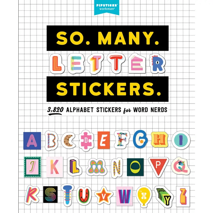 So Many Letter Stickers