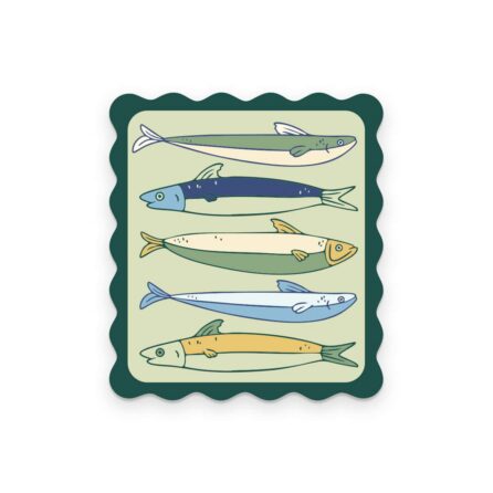 Fishy Frame Sticker