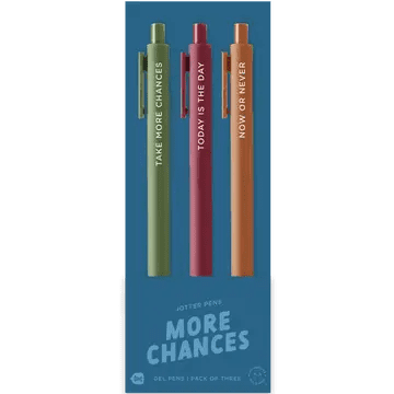 Jotter Pen Set 3pk -  More Chances